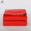 Rojo/rojo impermeable sábanas de lona de educación pesada de servicio pesado