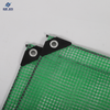 Green PE Grid impermeable sábanas de lona de PE pesada de servicio pesado