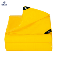Tarpaulina de ES pesada de servicio pesado amarillo/amarillo